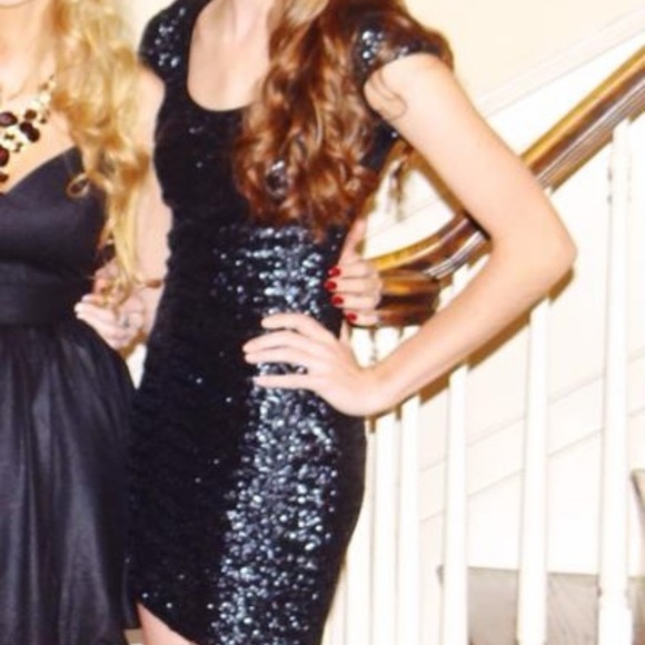 Dress the Population Sequin Bodycon Dress - Picture 3 of 5